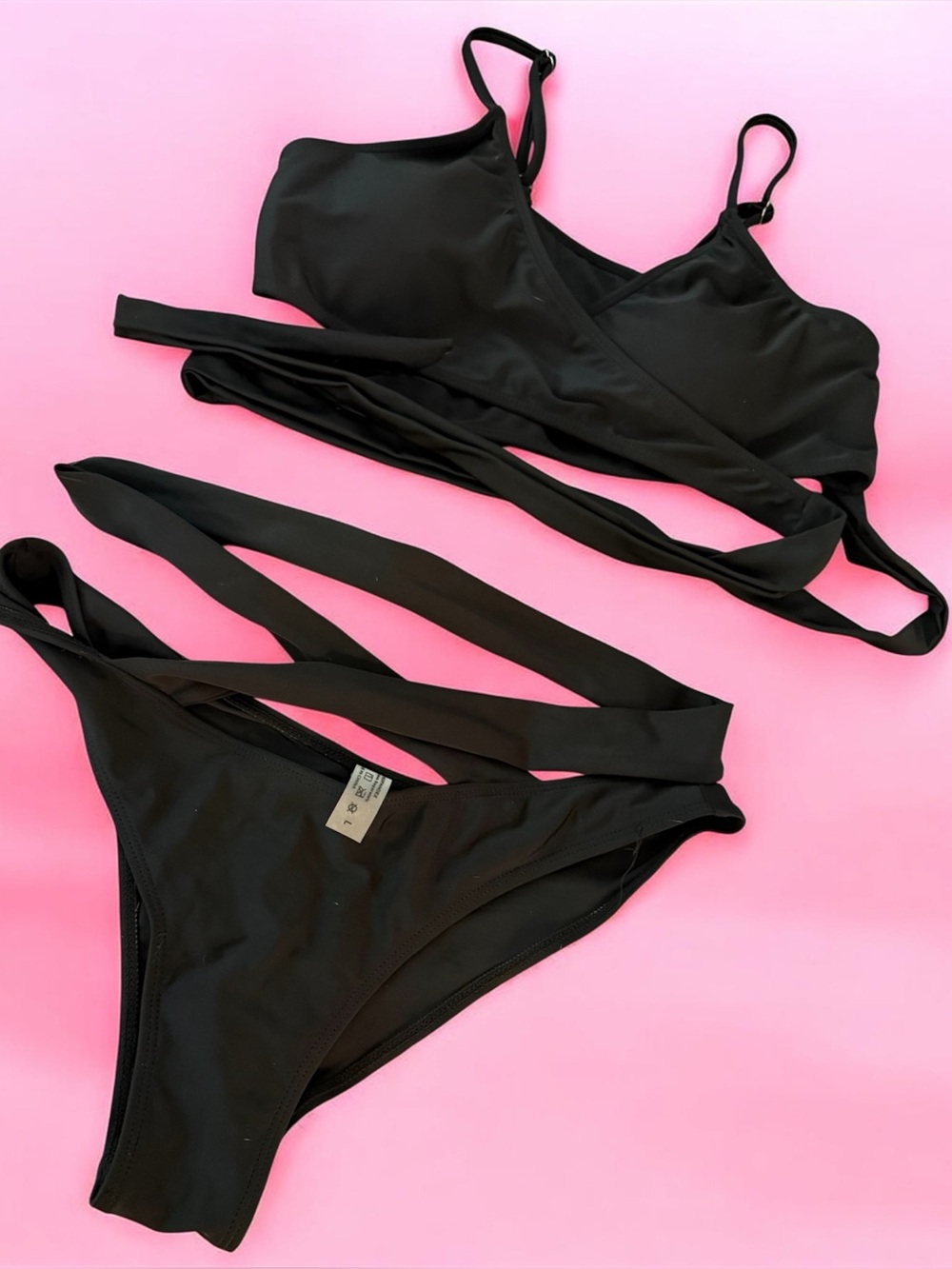 Cut-Out Black Bikini Set - Picture 5 of 5